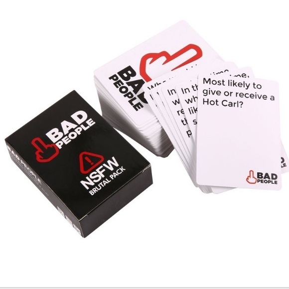 Bad People Card Game w Expansion Pack - Picture 8 of 8